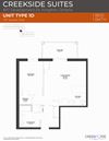 Creekside Suites - Unit Type 1D